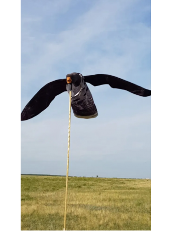 Чучело гуся  флюгер  - махокрыл ветровой